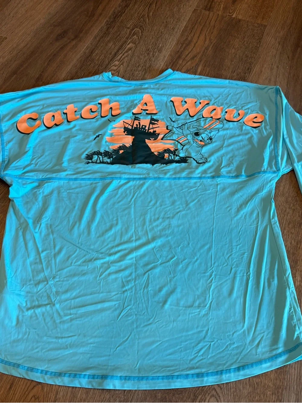 Disney Parks Typhoon Lagoon Stitch Spirit Jersey Rash Guard